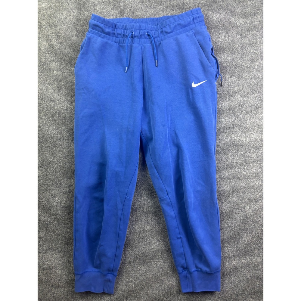 Nike Tech Fleece Joggers Mens Size M Blue Tapered Sweatpants CU4495-407